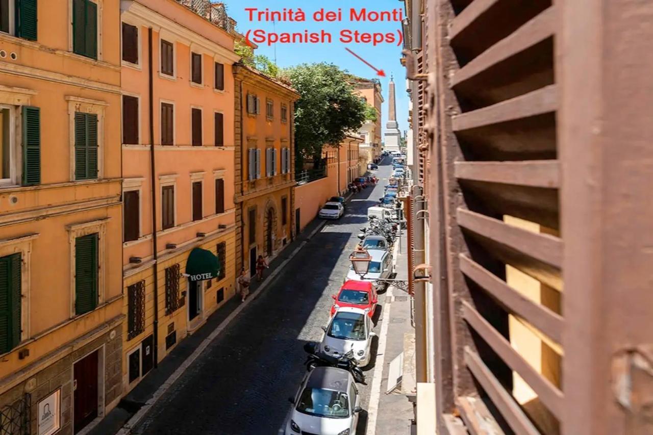Spanish Steps Amazing Apartment 로마 외부 사진
